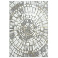 thumbnail image 2 of Abani Luna Collection Grey Gold Spiral 6' x 9' Modern Luxury Area Rug, 2 of 5