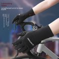 thumbnail image 2 of Guantes de esquí de invierno cálidos a prueba de frío para hombres y mujeres, de terciopelo, para deportes al aire libre, resistentes al viento, impermeables, con pantalla táctil, 2 of 5