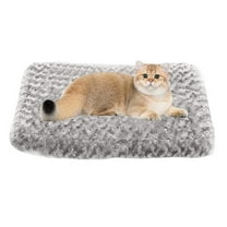 Cat Beds for Indoor Cats Clearance, Small Cat Bed Washable, Small Dog Bed Puppy Bed for Small Dogs - Anti-Slip Cat Sleeping Mat 17 Inches (Gray)