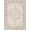 Beige Ivory, Pattern 5, variant on Design&I 8'x10' Washable Area Rug Beige Traditional Throw Motif Ornate Framing Vintage Abstract for King Size Bedroom, Under Bed, Sleek Flatweave Pet Friendly
