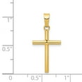 thumbnail image 2 of 14k Yellow Gold Polished Cross Pendant, 2 of 3