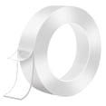 thumbnail image 1 of Double Sided Adhesive Tape,Extra Strong Transparent Multi-purpose Non Trace, Reusable for Photo Carpets and Objects(3Metre x 2cm x 2mm), 1 of 4
