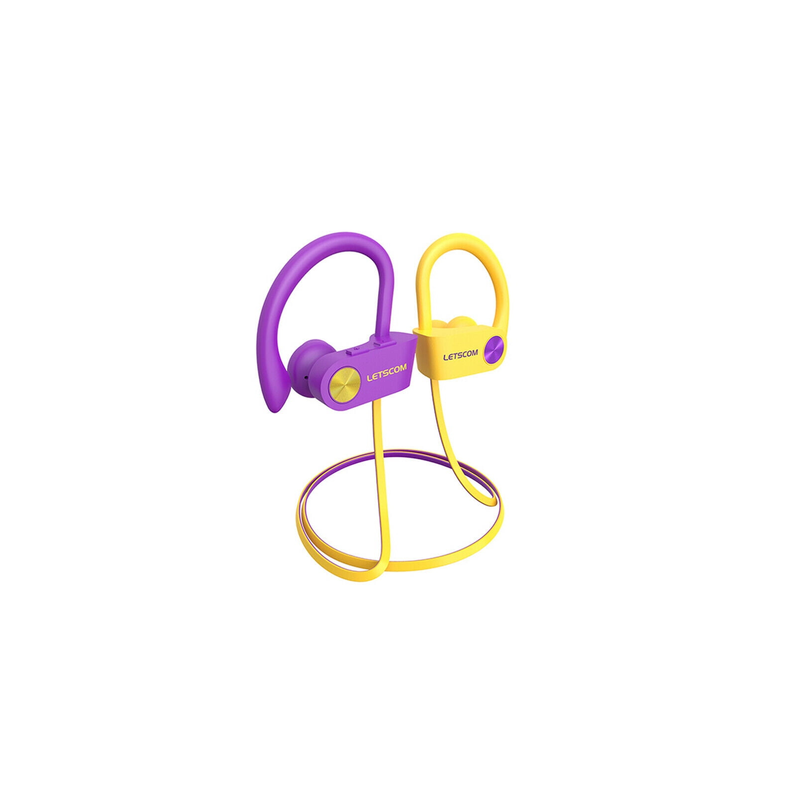 LETSCOM U8I-E YELLOW-PURPLE Bluetooth 