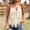 White, variant on Women's Solid Tassel Pullover Western Style Tank Top, Summer Casual