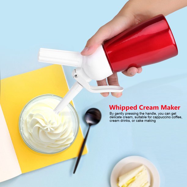 250mL Cream Butter Dispenser Portable Aluminum Whipped Dessert Dispenser Whipper Foam Maker