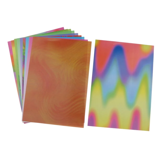 Papel Rectangular Papel de arte rectangular de 10 hojas para dibujar Sunnimix 1008 ...