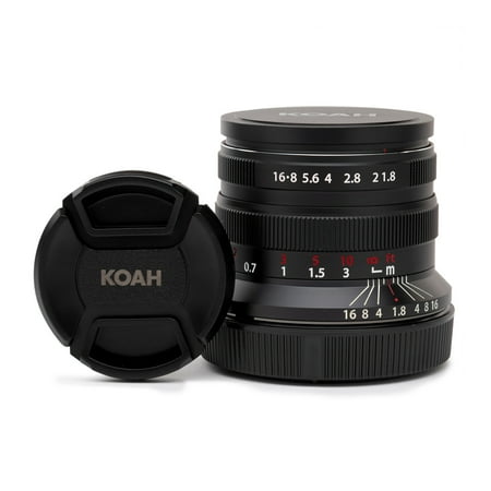 UPC: 0040962841518 | Koah Artisans 55mm f/1.8 Large Aperture Manual Focus Lens for Nikon Z (Black)