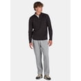 thumbnail image 2 of Athletic Works Men's ButterCore Quarter Zip Pullover, Sizes S-3XL, 2 of 5