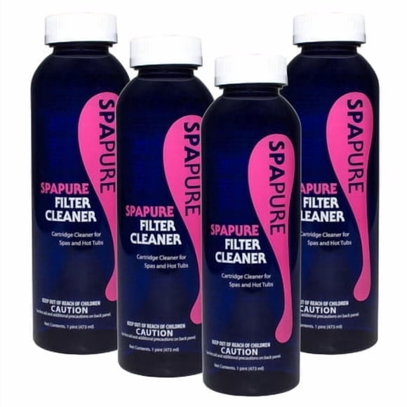 SpaPure Filter Cleaner (1 pt) (4 Pack)