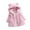 Pink, variant on Godderr 9M-8T Newborn Baby Girls Boys Fleece Hoodie Jacket Coat for Toddler Ear Winter Coat Thickened Jackets Cotton Outwears Casual Warm Winter Long-Sleeved Jacket