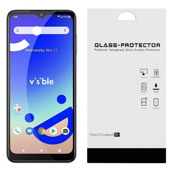 For Visible Midnight WTVIS01VS 2x Tempered Glass Screen Protector