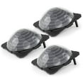 thumbnail image 1 of Costway 3 Pcs Chauffe-Dôme à Col avec Couvercle Transparent Bobine de Chauffage Noire Pieds Pliables, 1 of 9