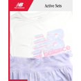 thumbnail image 2 of Set de leggings New Balance para niñas de 7 a 8 años, color blanco, Day Break, 2 of 7