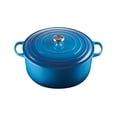 thumbnail image 1 of Horno holandés Le Creuset de hierro fundido esmaltado Signature de 12,5 litros Mar, 1 of 5