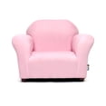 thumbnail image 1 of Sillón infantil Keet individual rosa pastel, estructura de madera, ergonómico, textura suave, en memory foam. Mueble de infancia diseñado para apoyar en el desarrollo de nuestros niños, 1 of 7