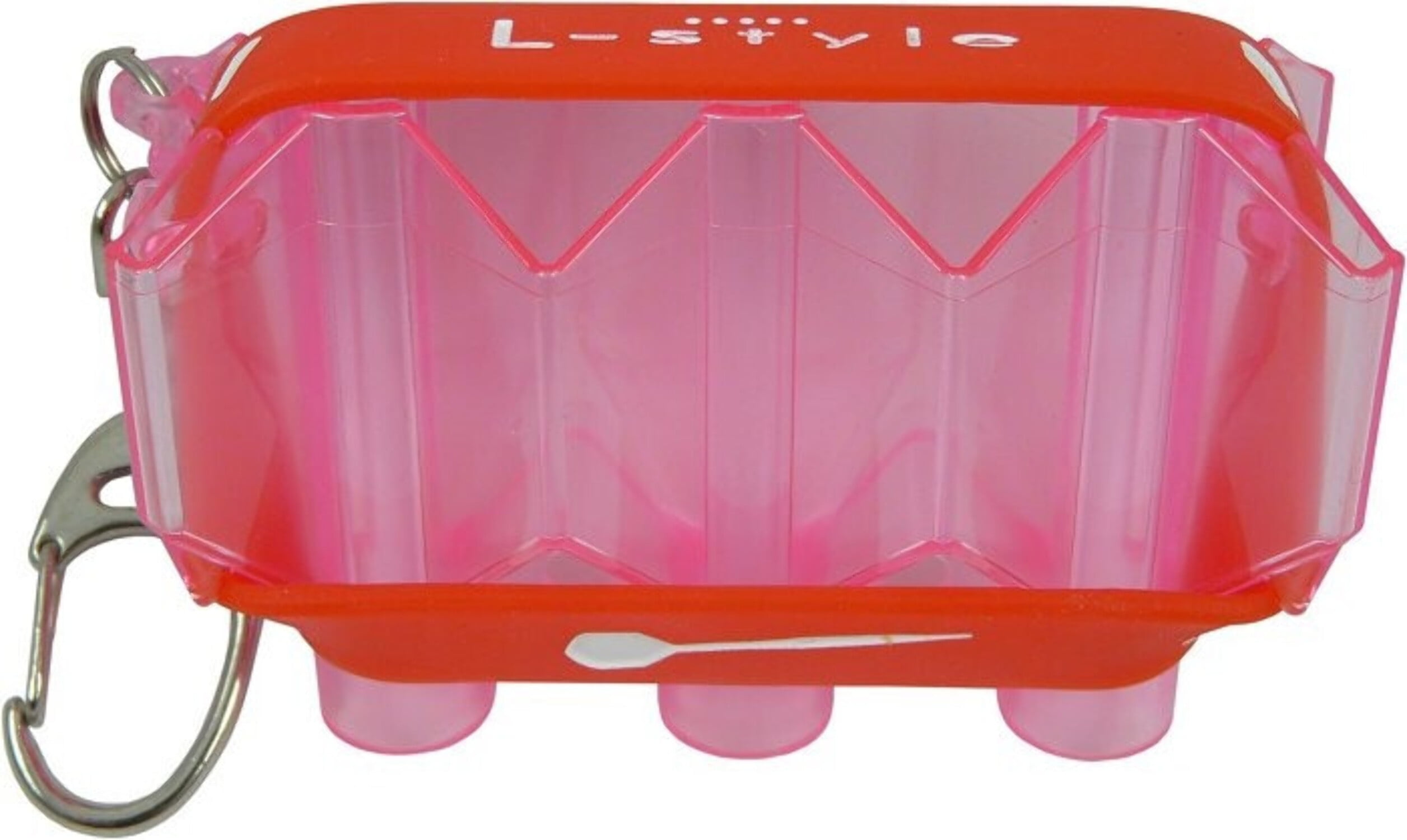 LStyle Krystal Dart Flight Case Clear Red