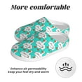 thumbnail image 6 of Yiaed Strong Goose Print Slippers Fuzzy Warm Cozy Slippers Non Slip House Slippers For Indoor Outdoor Slippers House Slippers-13, 6 of 7