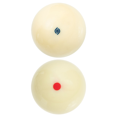 thumbnail image 4 of Billiard Cue Ball Snooker Table Accessory Replace Replaceable White Pool Balls Resin Equipment Wear-resistant (Mixed Style) Assorted Color, 4 of 6