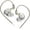 White, variant on KZ EDX Pro in Ear Monitor Headphones KZ IEM Earphones Dual DD HiFi Stereo Sound Stage Earphones Wired Noise Cancelling Gaming Earbuds for Musicians Singer Audiophiles (Black, No Mic)