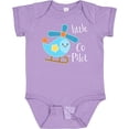 thumbnail image 3 of Inktastic Little Co-pilot Cute Helicopter Boys or Girls Baby Bodysuit, 3 of 5