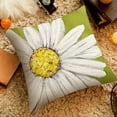 thumbnail image 6 of Nsxcdh Floral Decorative Pillow Cover Natural Cotton Linen Pillowcase 17.71x17.71 Inch for Couch,Sofa,Car Seat,or Bedroom Decor, 6 of 7