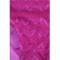 thumbnail image 3 of Hula Honey PINK/LILAC Crochet Side Tab Hipster Bikini Swim Bottom, US X-Large, 3 of 4