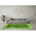 thumbnail image 3 of Ahgly Company Indoor Rectangle Oriental Green Industrial Area Rugs, 7' x 9', 3 of 4
