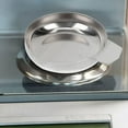 thumbnail image 3 of Weigh Boats Scale 2pcs Weighing Boats Stainless Steel Scale Tray Weighing Plate Lab Dish Containers Weight Tray, 3 of 4