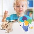 thumbnail image 2 of DIY Wooden Helicopter Model Kit Educational STEM Toy for Kids and Adults, Build and Learn with Fun Engineering, 2 of 5