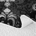 thumbnail image 5 of Erosebridal Vintage Gothic Damask Quilt King for Women Girls, Mandala Flower King Coverlet Set, 3-Piece, 5 of 7