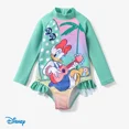 thumbnail image 1 of Disney Toddler Girls Swimsuit Minnie Mouse Rash Guard Graphic Bathing Suits Red Kids 3-10T, 1 of 6