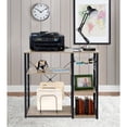 thumbnail image 3 of OS Home and Office Furniture 35.5" Contemporary Wood Kitchen Island in Sewn Oak, 3 of 13