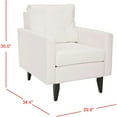 thumbnail image 4 of Safavieh MID CENTURY MODERN CALEB CLUB CHAIR, MCR4569A, 4 of 5