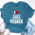 thumbnail image 5 of EcoLoom I Love Jake Webber Short Sleeve Unisex T Shirt, 5 of 6