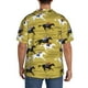 thumbnail image 3 of Fotbe Horsemen In Horseraces Camisa Estampada de Manga Corta para Hombre, Casual de Verano, Estilo Playero, Sin Arrugas-4X-Large, 3 of 5