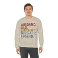 thumbnail image 5 of Aircraft Mechanic Sweatshirt Gifts Crew Neck Shirt Long Sleeve Unisex, 5 of 5
