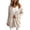Beige^ulu, variant on QGJZVUNL Long Cardigans for Women with Pockets Fall Winter Knitted Long Sleeve Sweaters Coats Size S