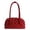 Red, variant on Polka Dot Bowler Bag,Slouchy Tote Bags Polka Dot PU Bowler Bag for Women Fashion Hobo Bags Large Shoulder Bag for Travel Work