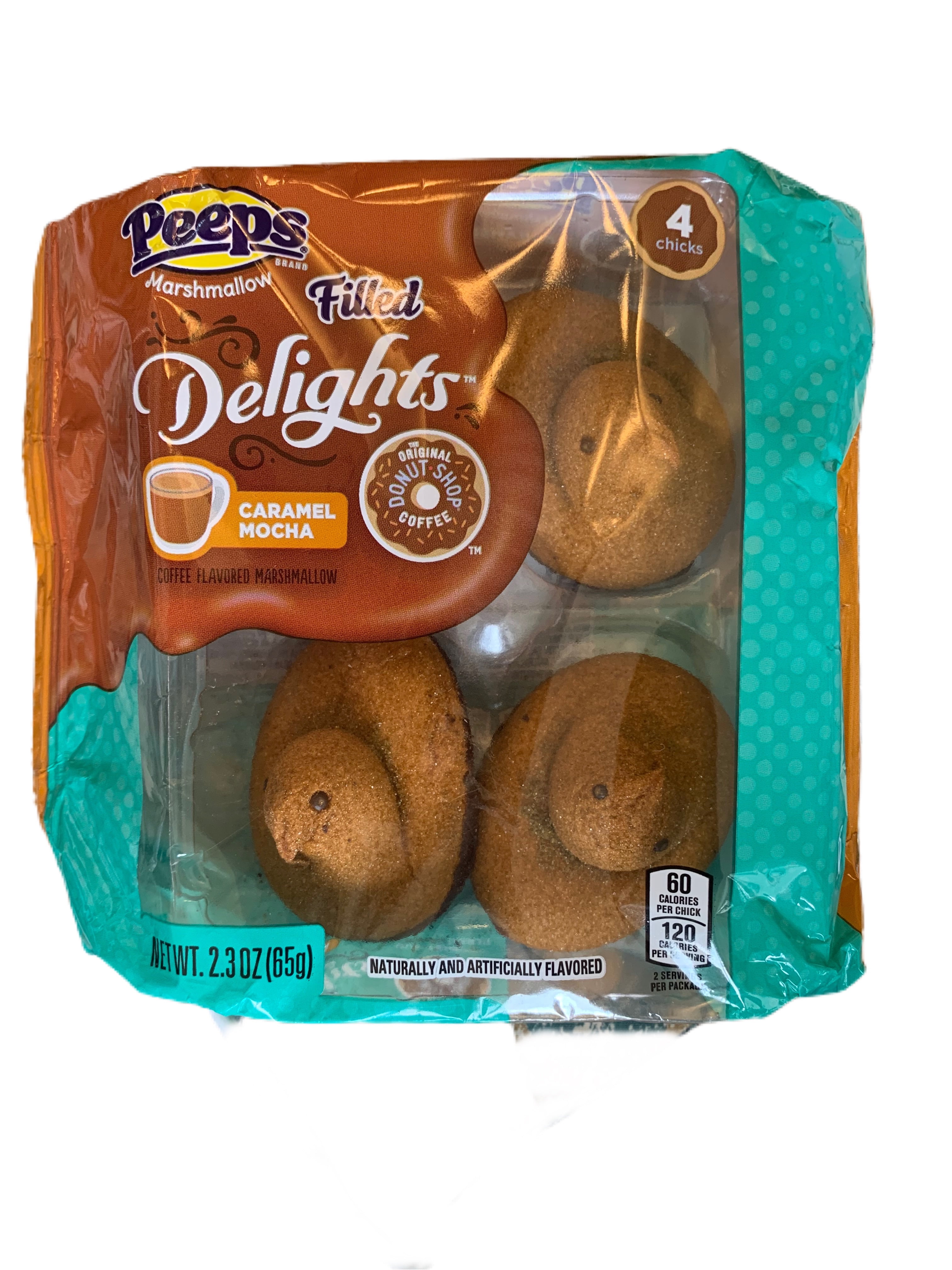 PEEPS Marshmallow Chicks, Caramel Mocha