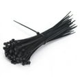 thumbnail image 5 of 250x 10" Black Zip Ties Nylon Cable Fasteners Locking Plastic Cord Long Lot Pack, 5 of 12