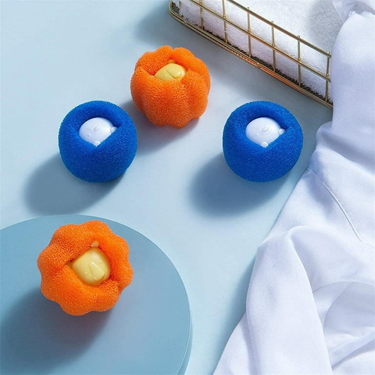 8PC Reusable Dryer Balls, Pet Hair Remover for LaundryReusable Lint  Remover, Washing Machine Hair Catcher, Washing Balls Dryer Balls 