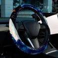 thumbnail image 6 of Starry Shark 14.5 Inch Printing PVC Leather Car Wheel Cover Steering Wheel Cover Auto Accessories, 6 of 6