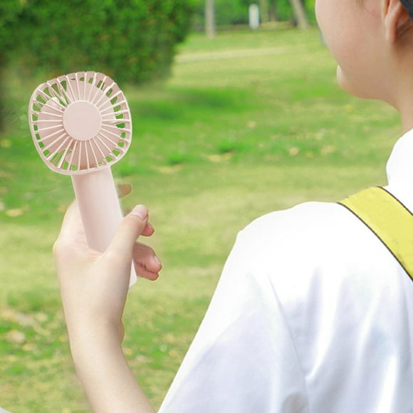 Handheld Fan Mute Large Wind Creative Gift Desktop Charging Usb Mini Small Fan,Third Gear Adjustment, Quiet Wind Supplyn