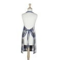 thumbnail image 2 of French Blue Tri Color Check Chef Apron 32x28, 2 of 2