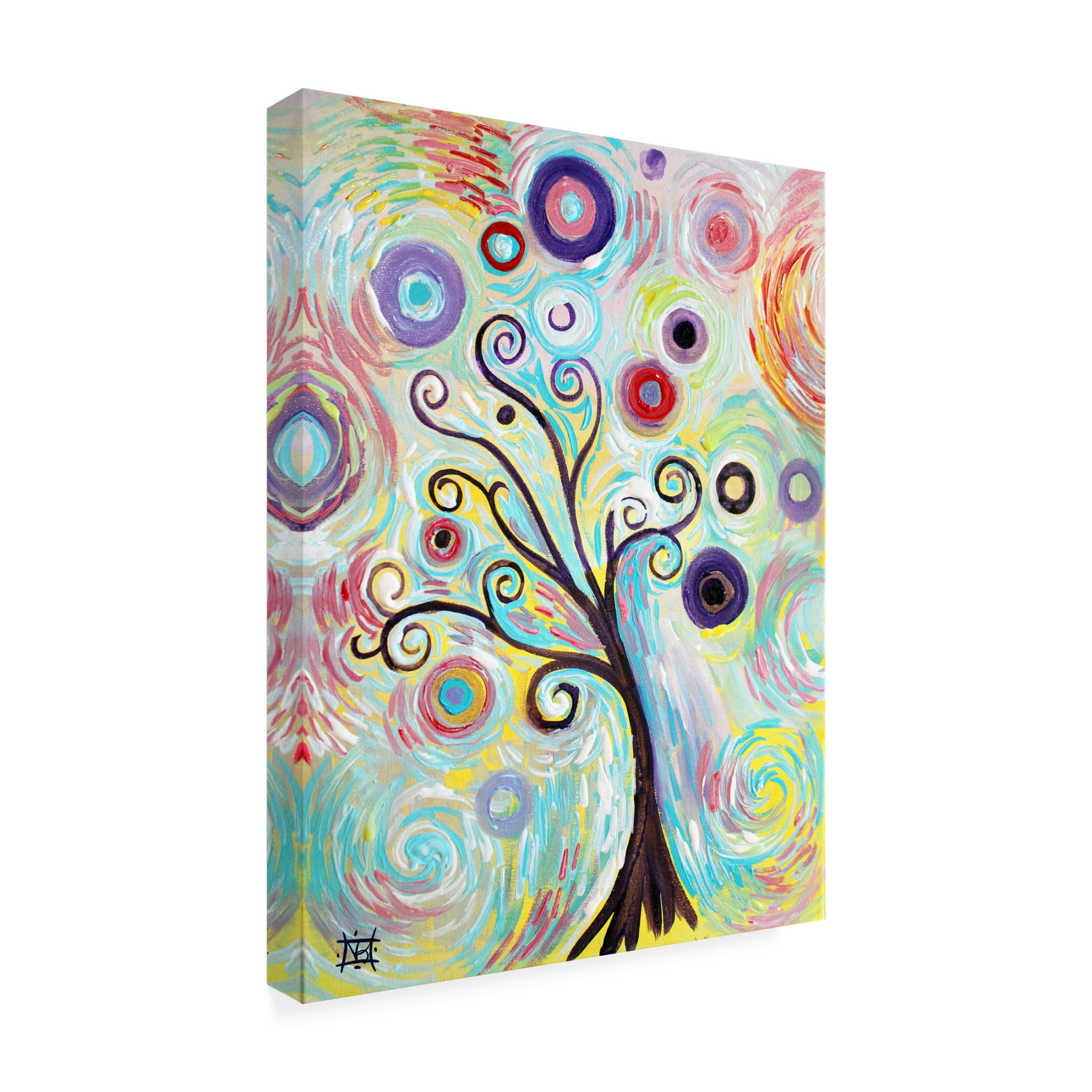Canvas Wall Art - Natasha Wescoat 'Sonet Of The Sky' Wall Art for Living Room, Bedroom, or Office Décor by Trademark Fine Art - 18 x 24 Inches