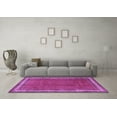 thumbnail image 3 of Ahgly Company Indoor Rectangle Persian Purple Traditional Area Rugs, 2' x 3', 3 of 4