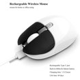 thumbnail image 2 of Souris Sans Fil Rechargeable Mini Portable Souris Mobile 1200DPI Silencieuse 3 Boutons Souris Optique avec Récepteur Nano Maison Bureau Souris Sans Fil pour PC Ordinateur Portable Ordinateur, 2 of 6