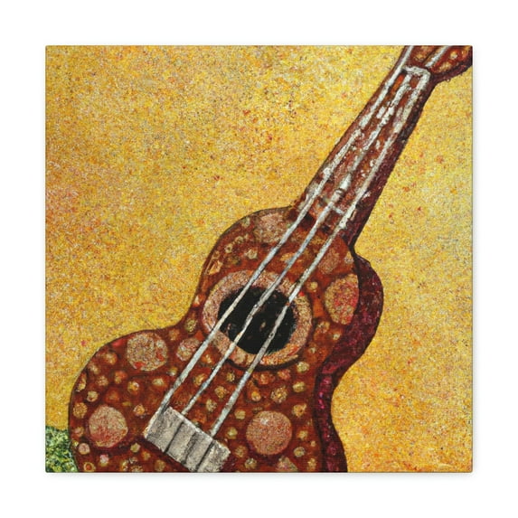 Ukelele Pointillist Dream - Canvas