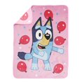 thumbnail image 3 of Bluey 'Balloon Party' Kids Plush Fleece Throw,, 3 of 4