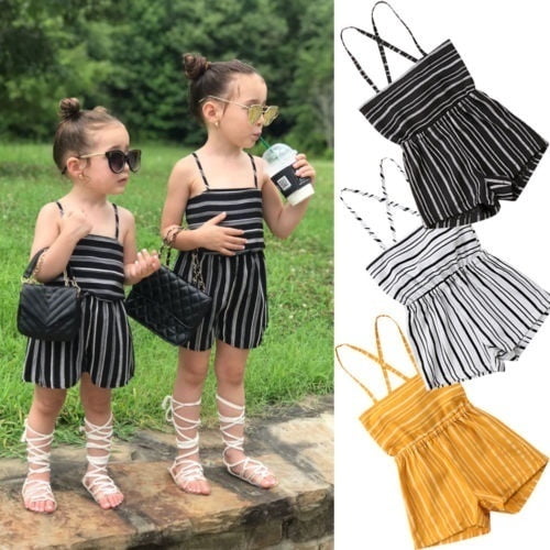 baby girl off the shoulder romper